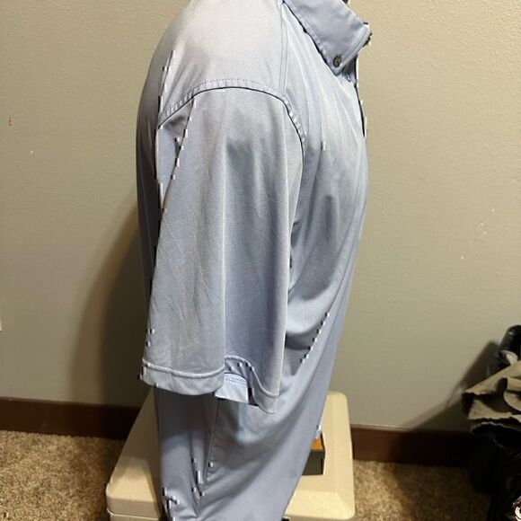 FootJoy Mens XL Light Blue Short Sleeve Polo - Picture 3 of 5